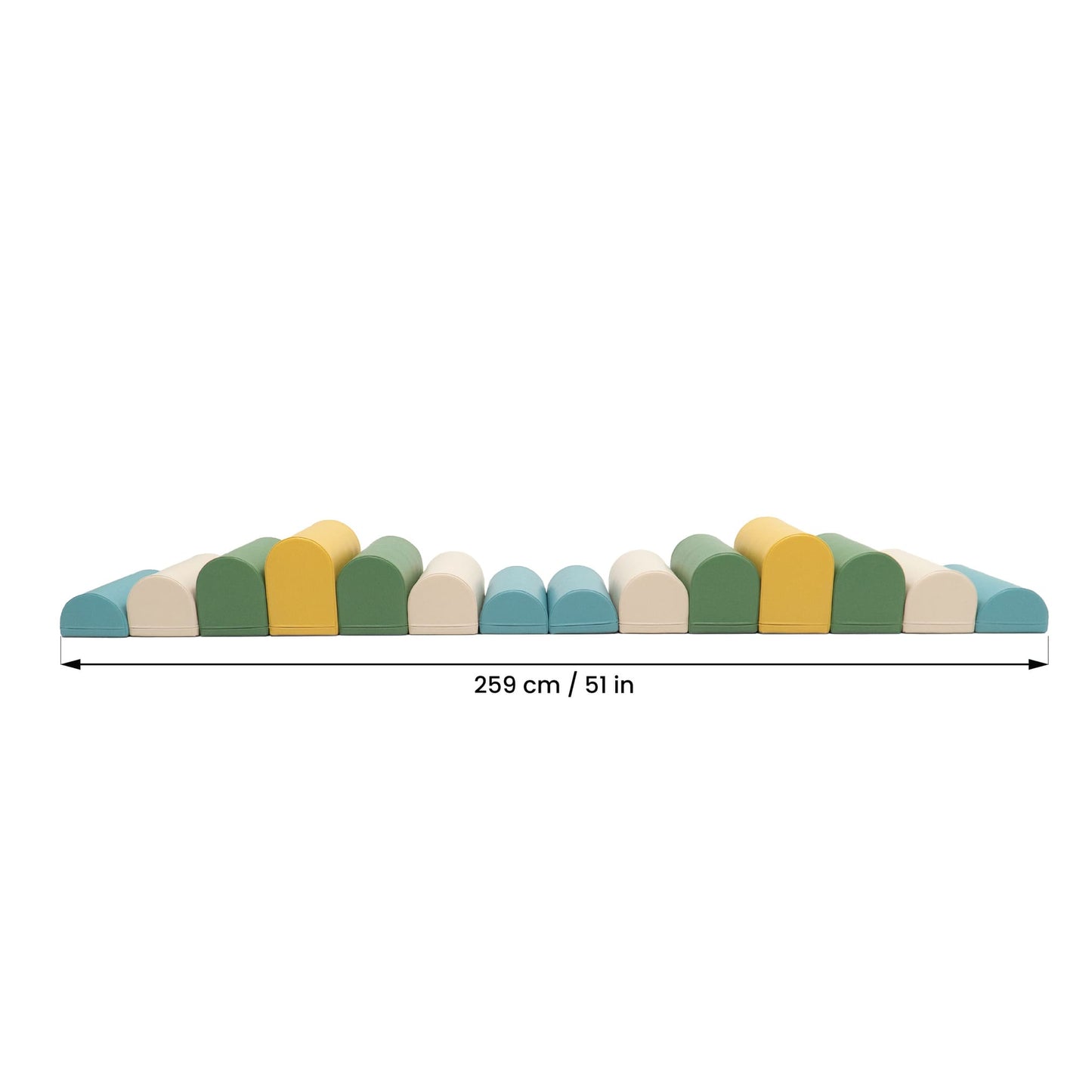 Multifunktionale Softplay-Aktivitätsblöcke – Bewegung