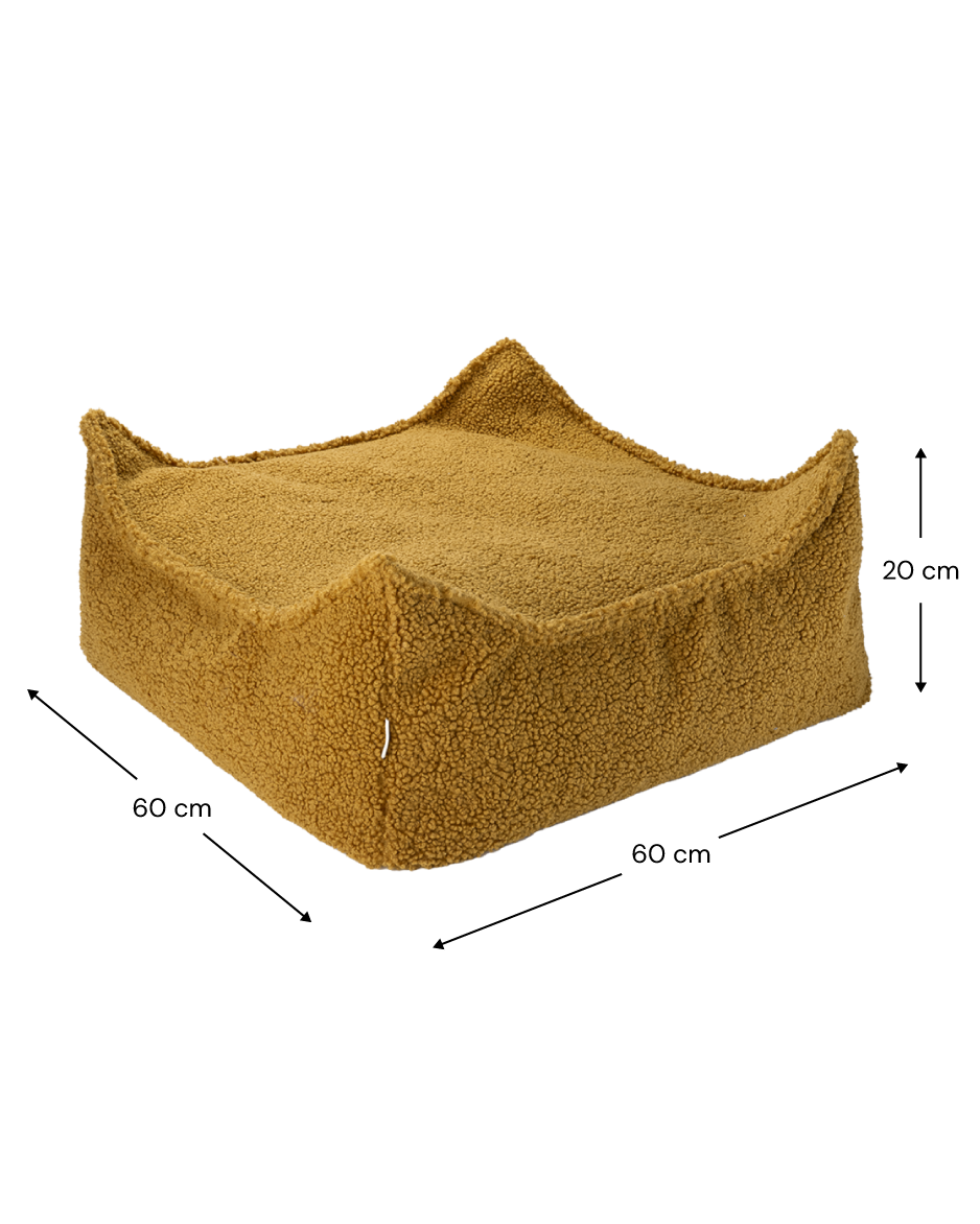 Wigiwama square ottoman Maple - square ottoman