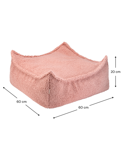 Wigiwama Guava Square Ottoman - teddystof poef