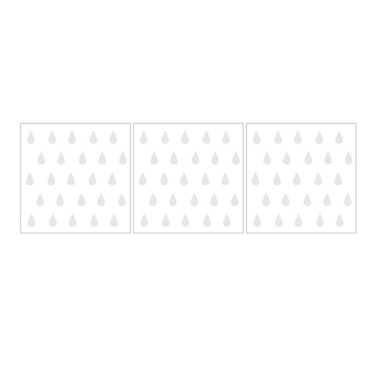Miniset: Tropfen Hellgrau