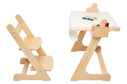 Montessori tekentafel set - Evolving kids desk