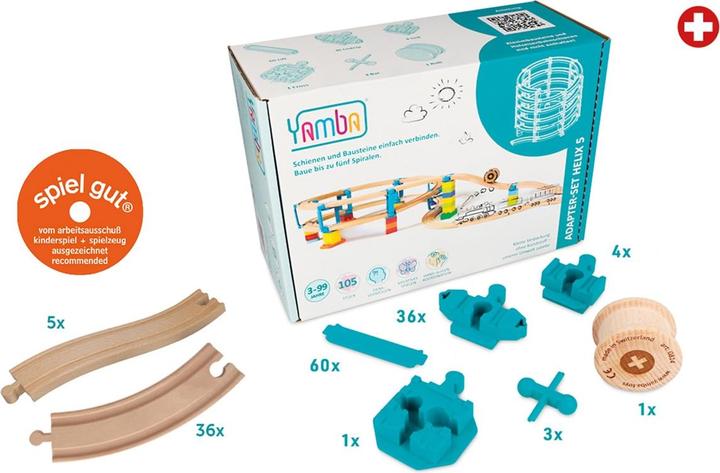 Yamba Starter Helix 5 – 146-delige treinbaan uitbreiding