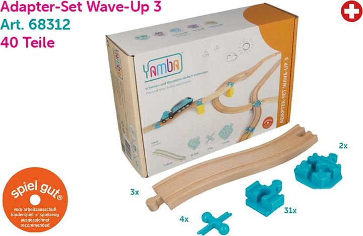 Yamba Wave-Up 3 – 40-delige treinbaan uitbreiding