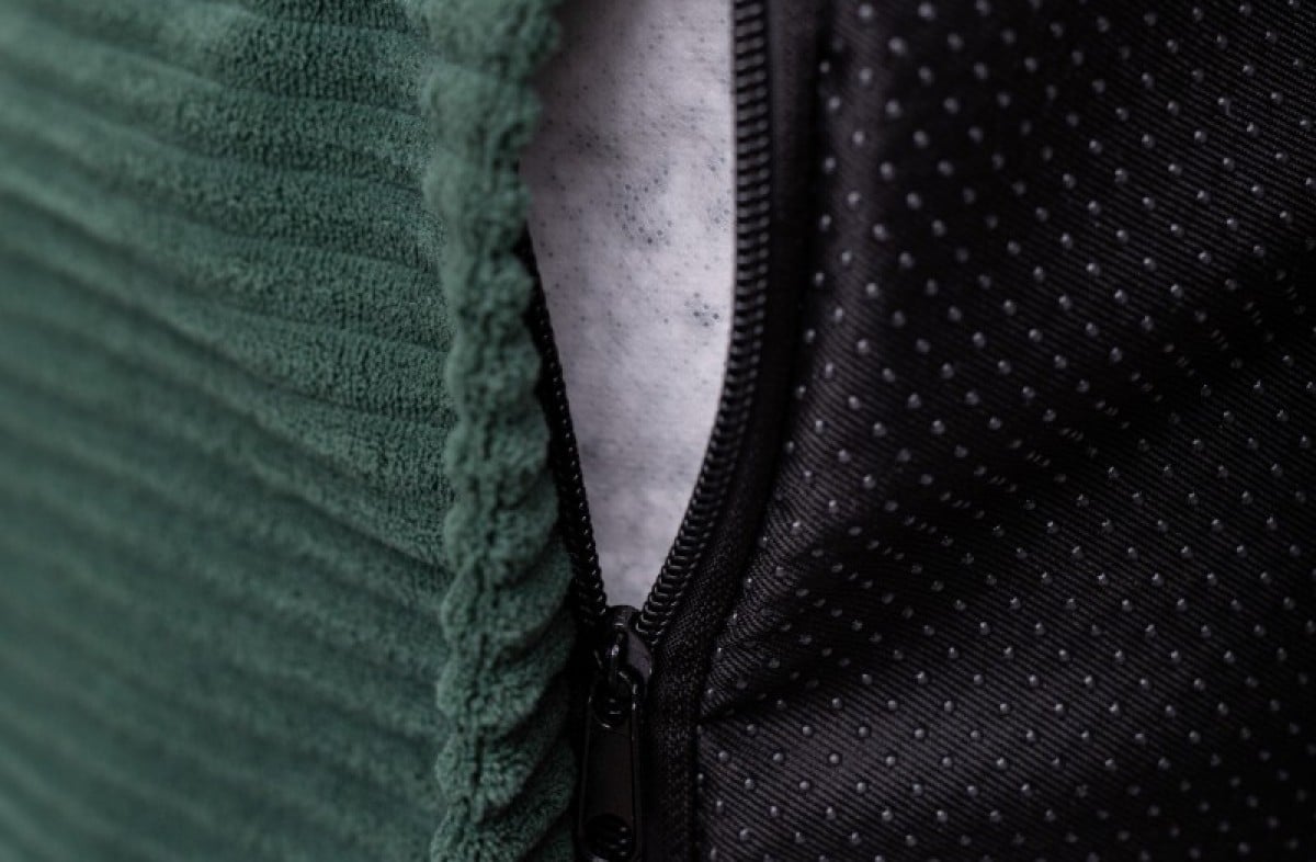 YappyHug Sitzsack Kiefergrün – Ergonomischer Sitzsack (80×70×50 cm)