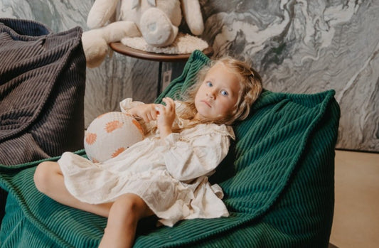 YappyHug Sitzsack Kiefergrün – Ergonomischer Sitzsack (80×70×50 cm)