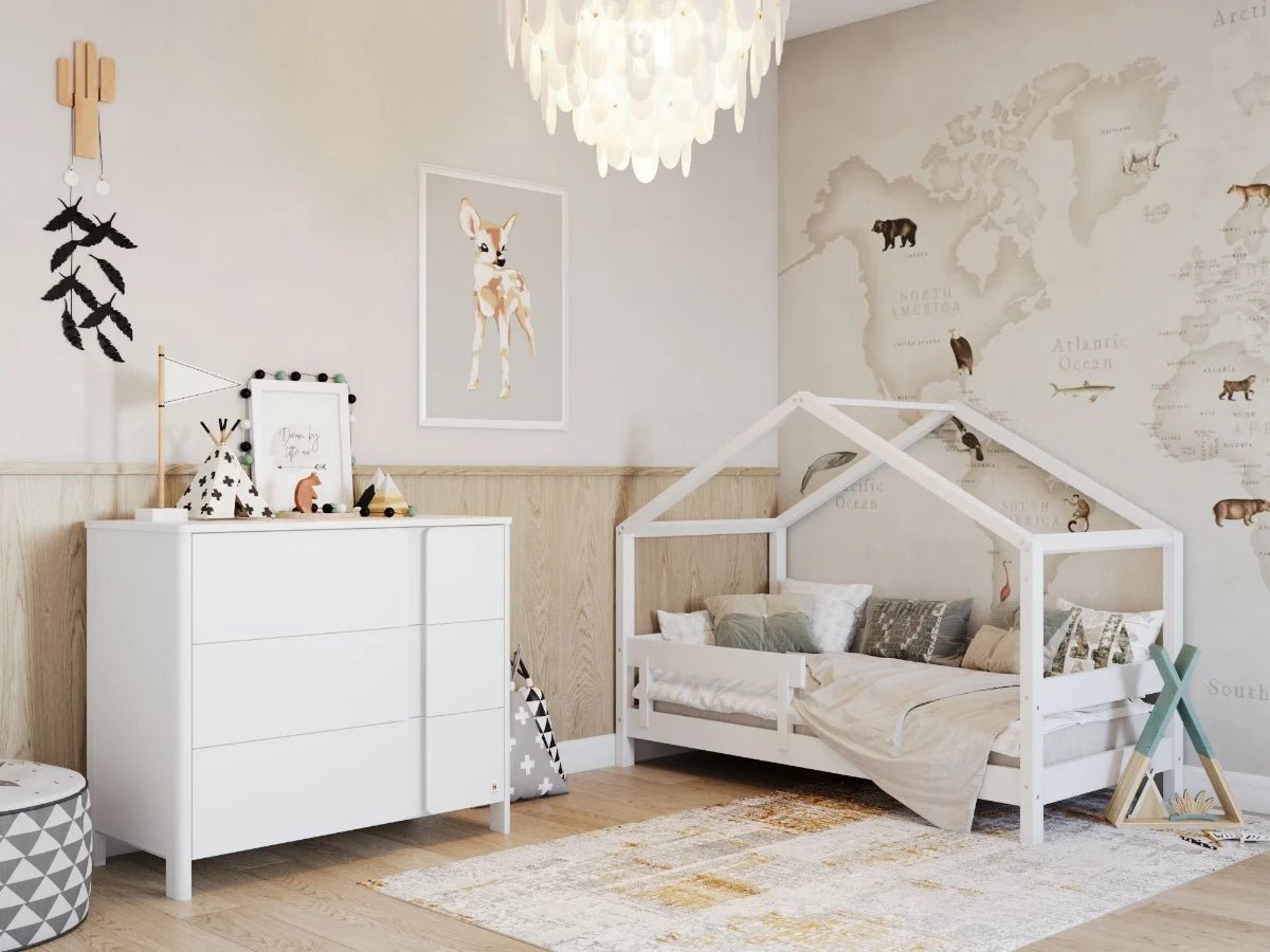 YappyClassic commode in wit – detailbeeld 1