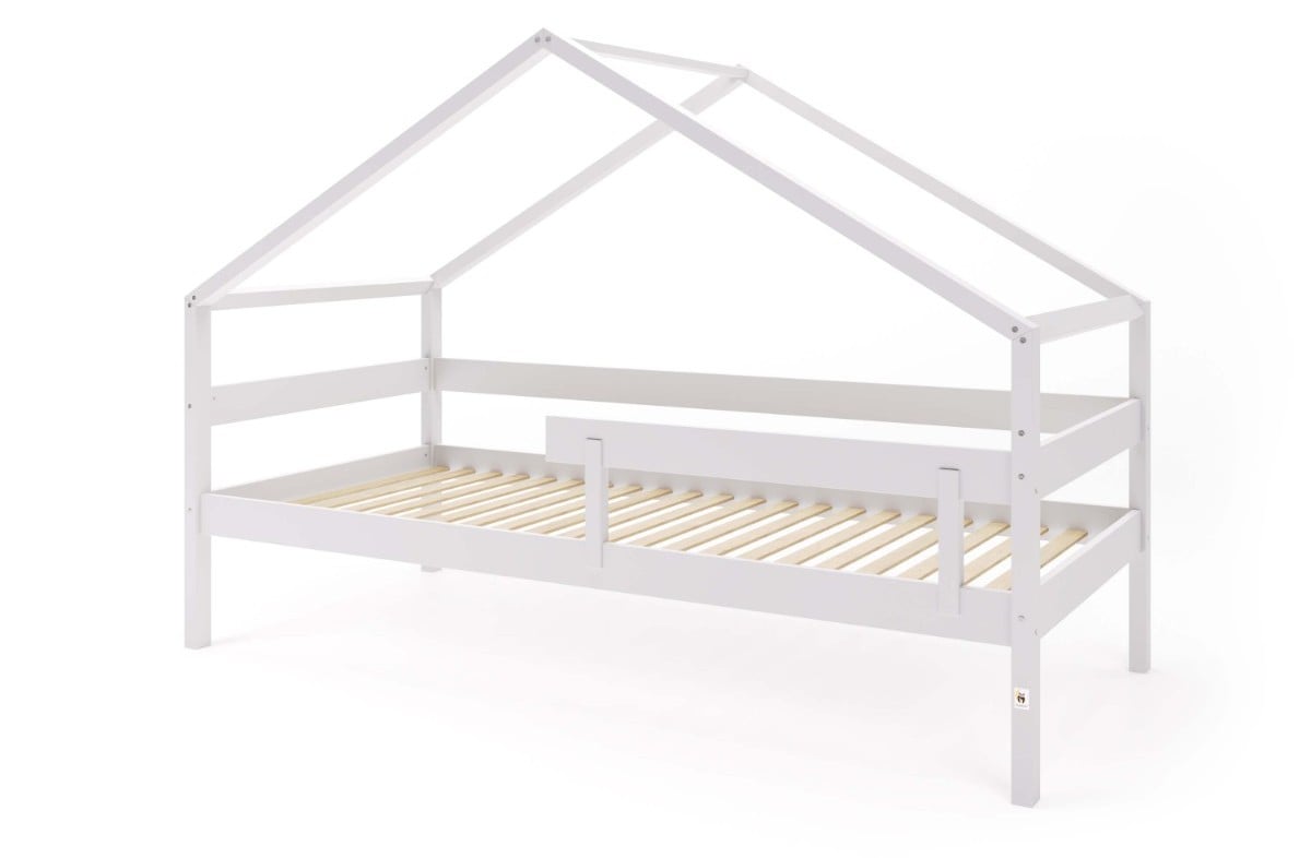 YappyHytte Hausbett 200x90 cm Hellgrau