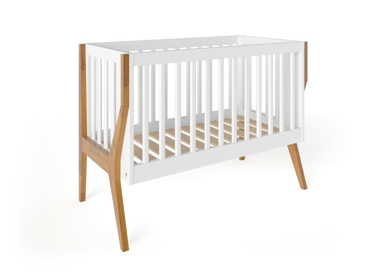 YappyIcon Babybett aus massiver Eiche, 120x60 cm
