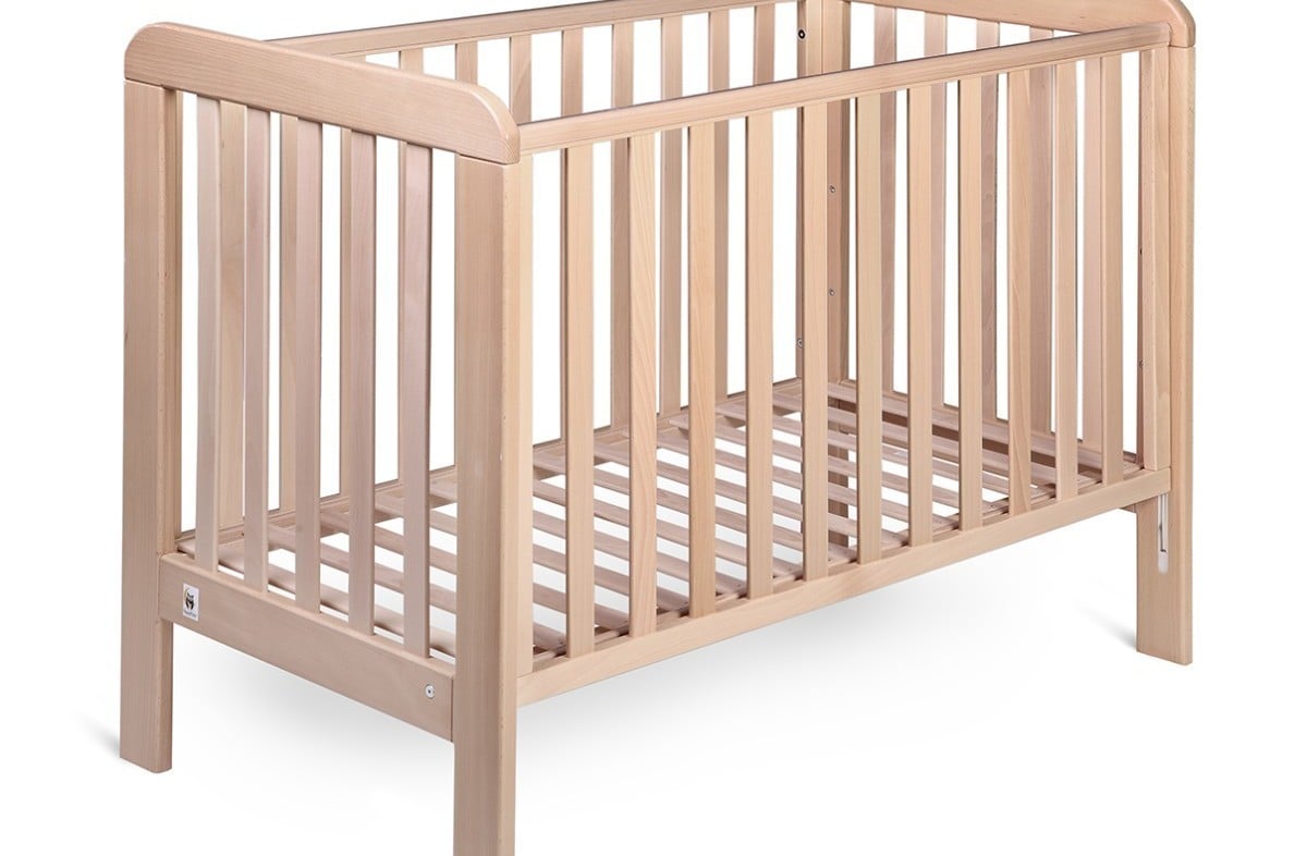 YappyLull Babybett Natur mit YappyÉtude II Wickelkommode Weiß