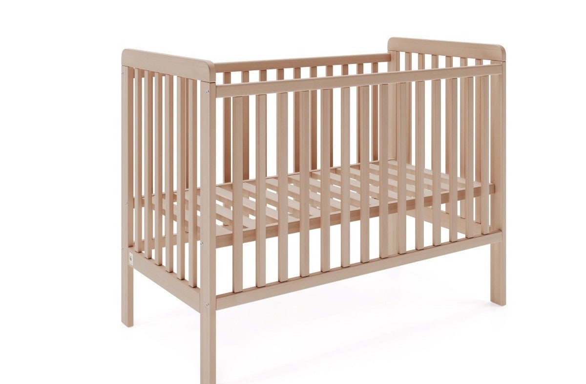 YappyUno Babybett 120x60 cm Buche Natur