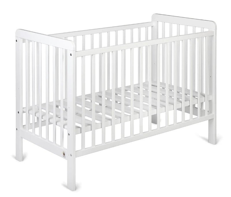 YappyUno Babybett 120x60 cm Weiß