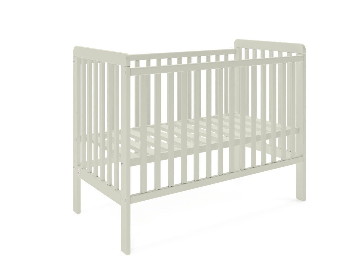 YappyUno Babybett 120x60 cm Pistazie Buche