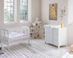 YappyQu ledikant en YappyClassic commode in wit