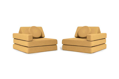 Shappy Play Sofa Ultra Plush Mustard