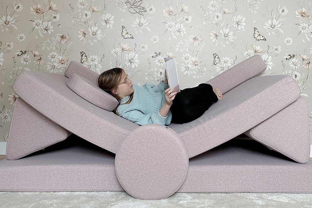 Shappy Play Sofa Ultra Plush Soft Beige